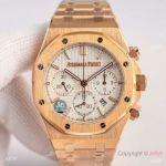 Swiss Copy Audemars Piguet Royal Oak Rose Gold Watch in 41mm 7750